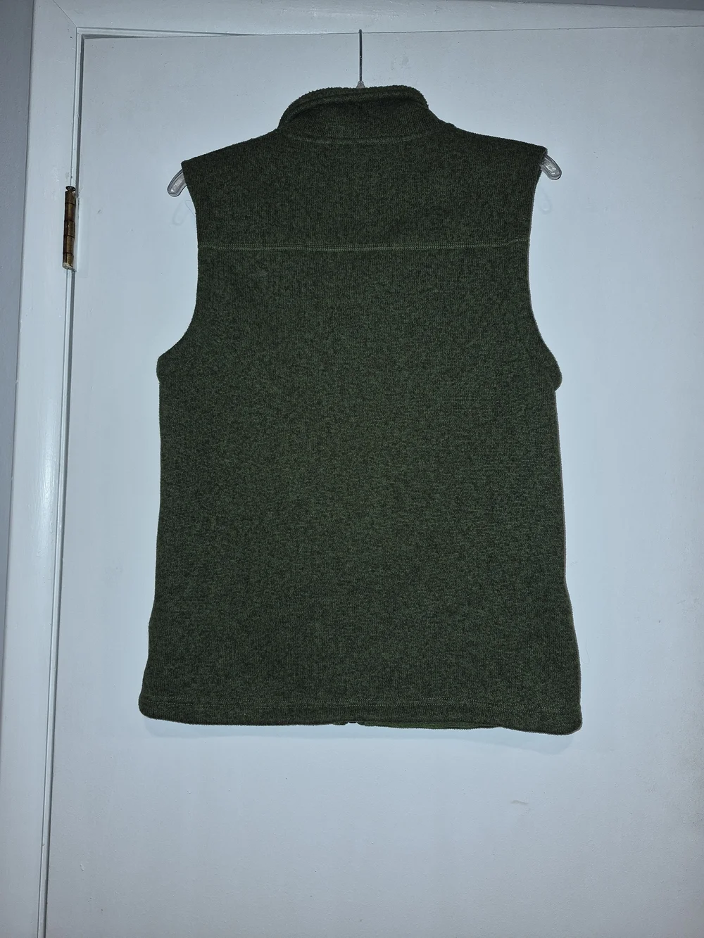 The North Face Olive Green Men’s Fleece Zip Vest Size S/P